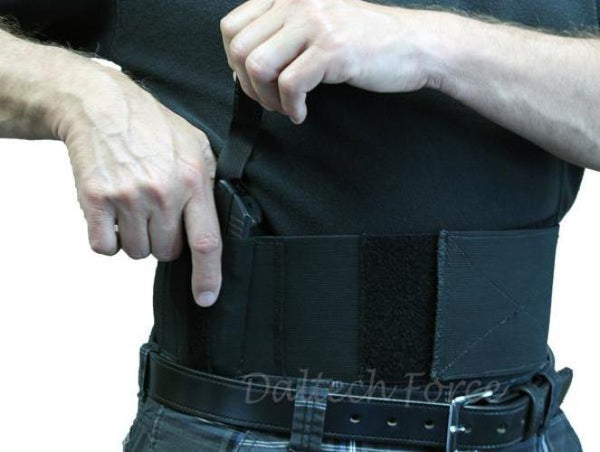 Universal Tactical Belly Band Holster Carry Pistol Hidden Gun Hand