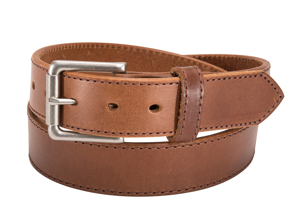 Stitched Full-Grain Bullhide Leather Gun Belt 12oz – Daltech Force